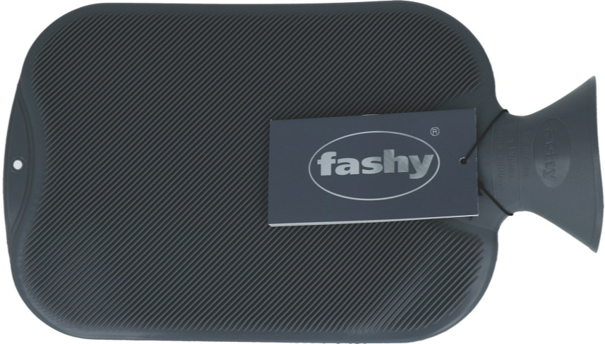 Fashy Warmwaterzak Dubbelgeribbeld Antraciet