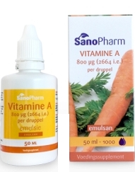 Sanopharm Emulsan Vitamine A 800mcg