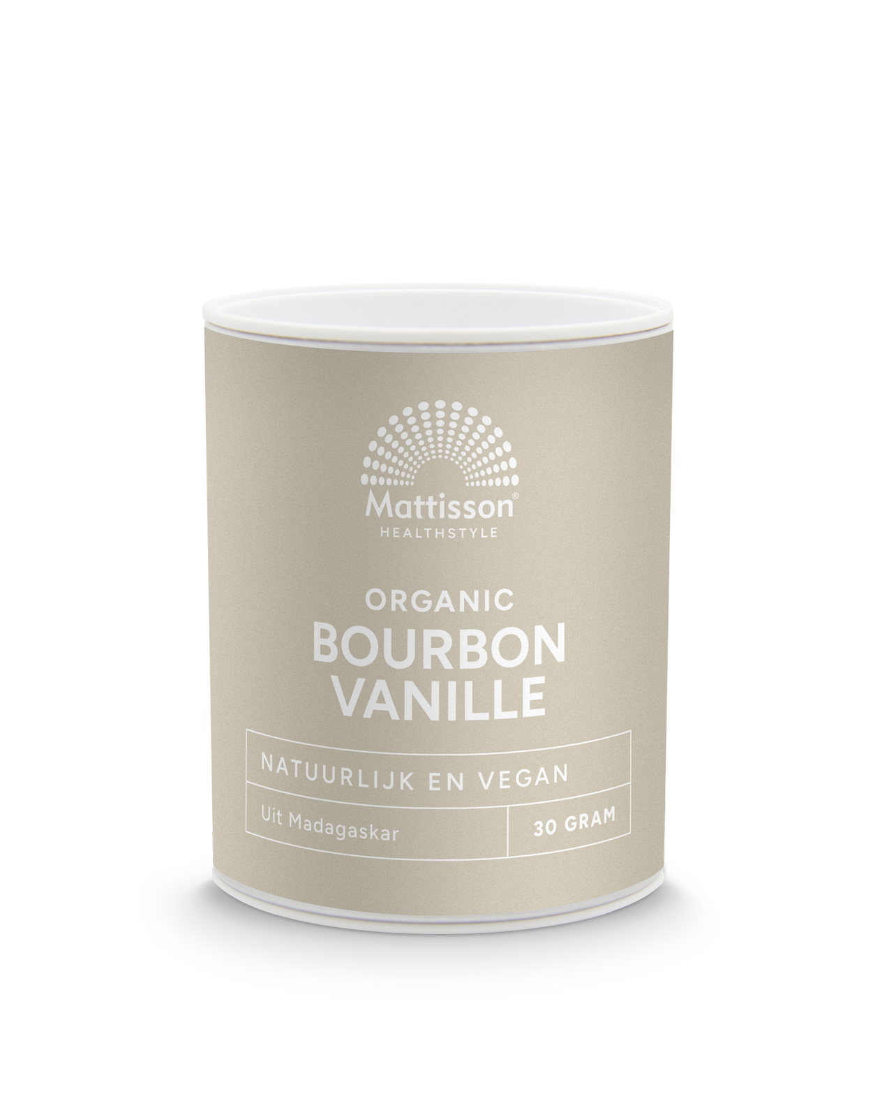 Mattisson HealthStyle Organic Bourbon Vanille Poeder