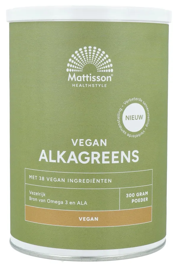 Mattisson HealthStyle Vegan Alkagreens Poeder