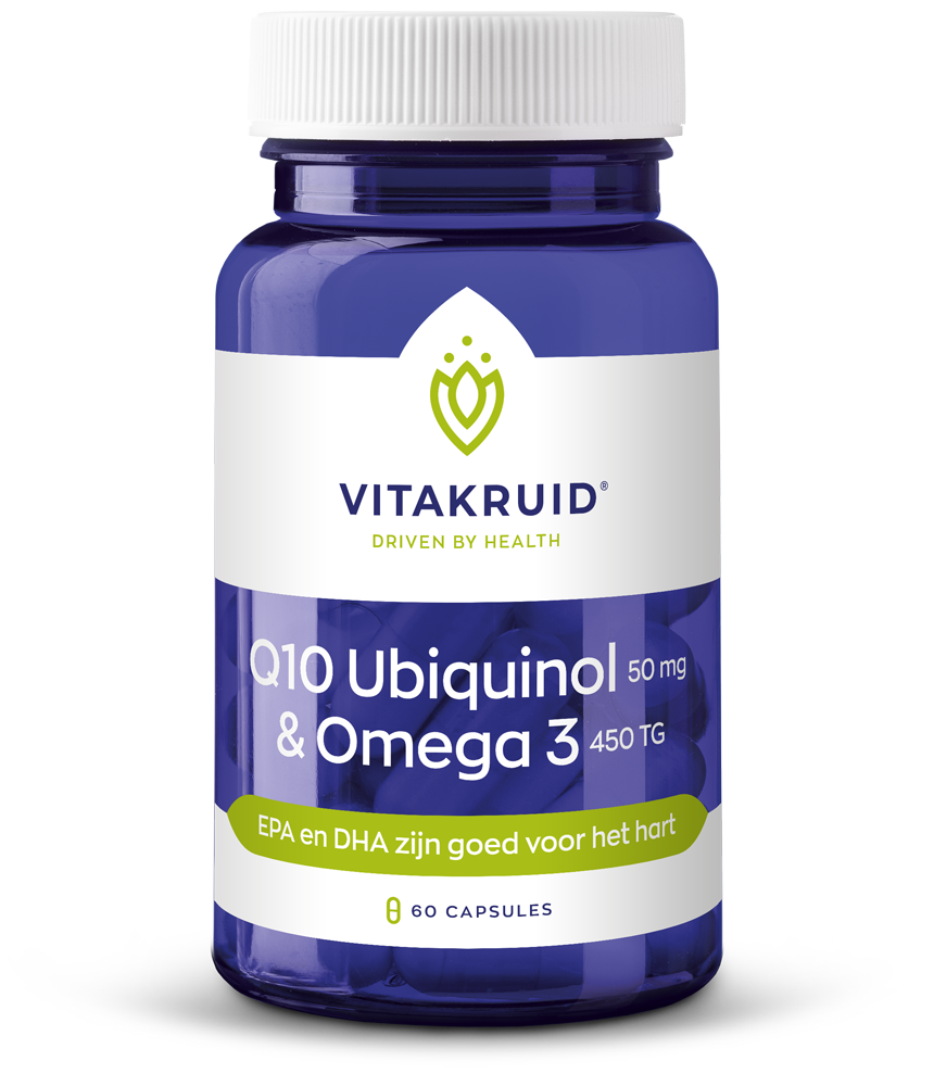 Vitakruid Q10 Ubiquinol 50 mg & Omega 3 450 TG Capsules