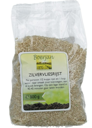Boerjan Zilvervliesrijst