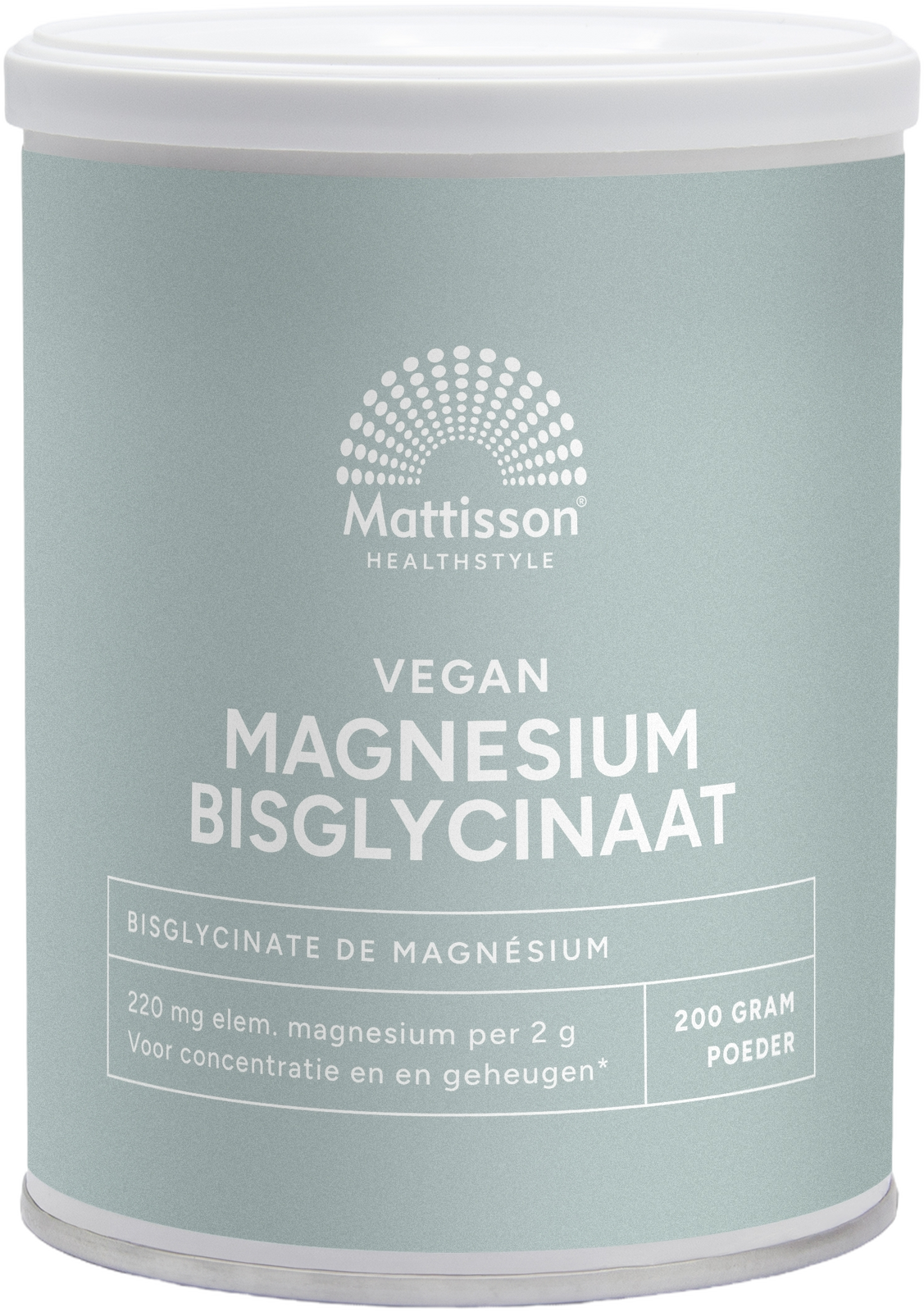 Mattisson HealthStyle Magnesium Bisglycinaat Poeder