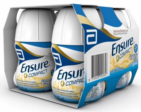Abbott Ensure Compact Banaan 4x125ml