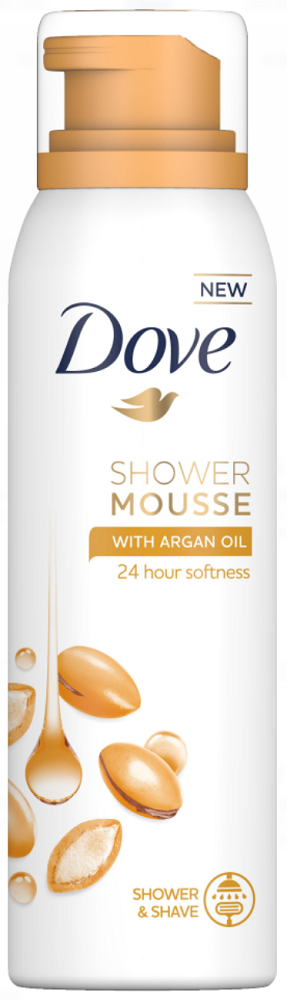 Dove Shower Mousse Argan Oil
