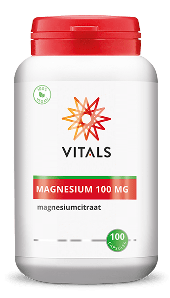 Vitals Magnesium 100mg Capsules