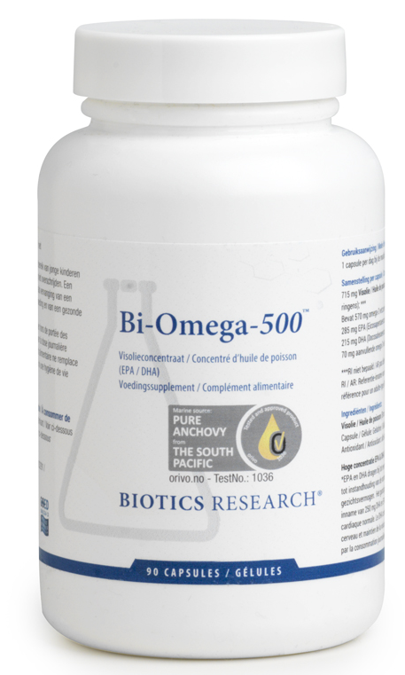 Biotics Bi-Omega-500 Capsules