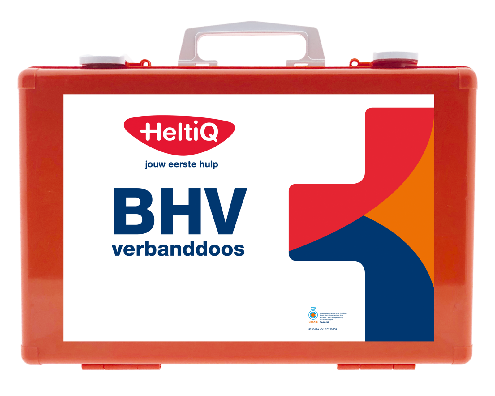HeltiQ BHV Verbanddoos Modulair - Oranje