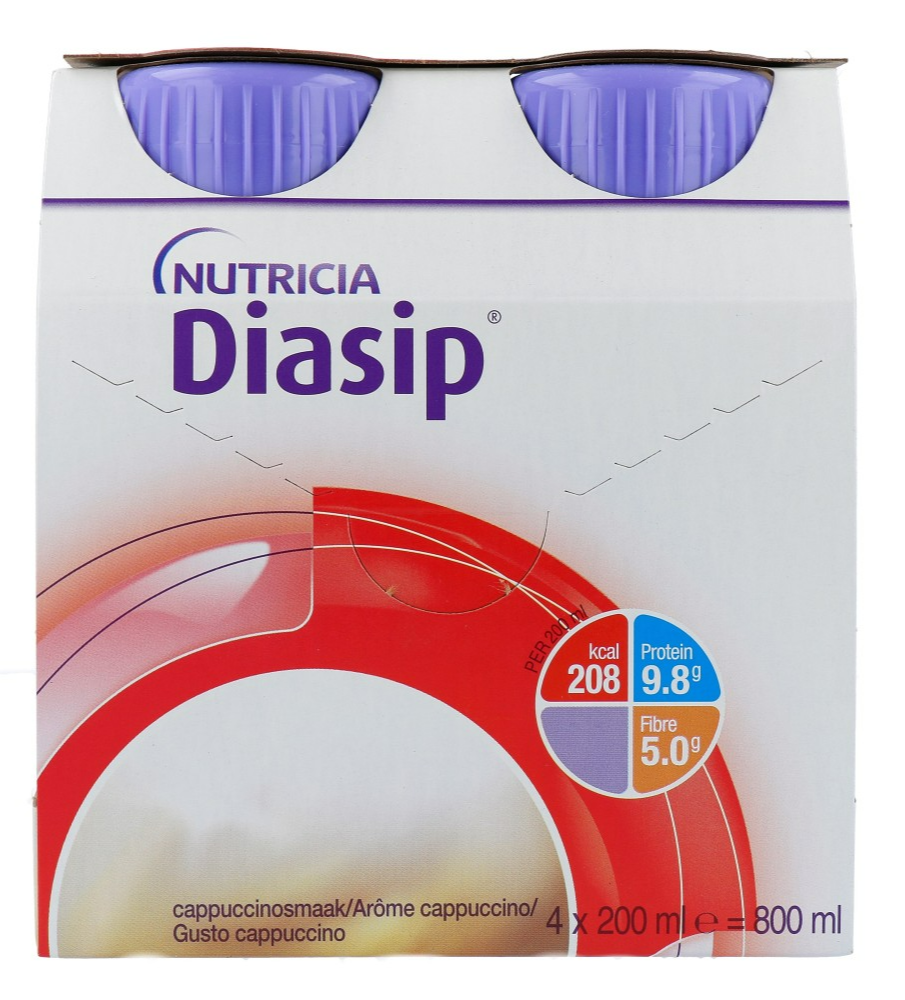 Nutricia Diasip Cappuccino 4-Pack
