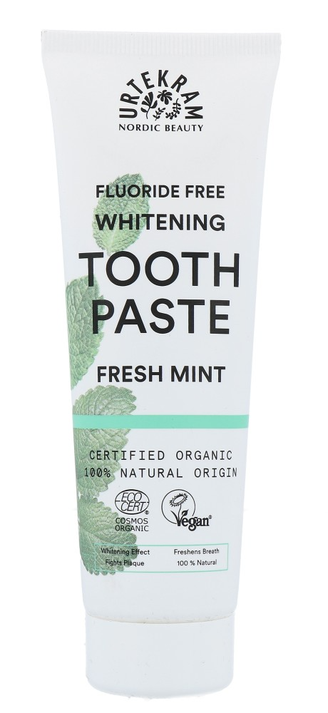 Urtekram Whitening Tooth Paste Fresh Mint