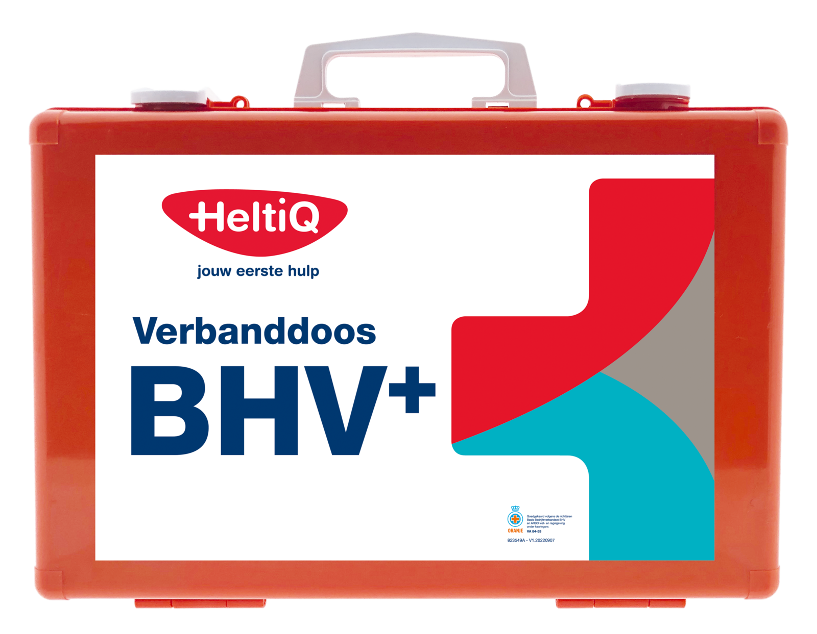 HeltiQ Verbanddoos Modulair BHV Plus - Oranje