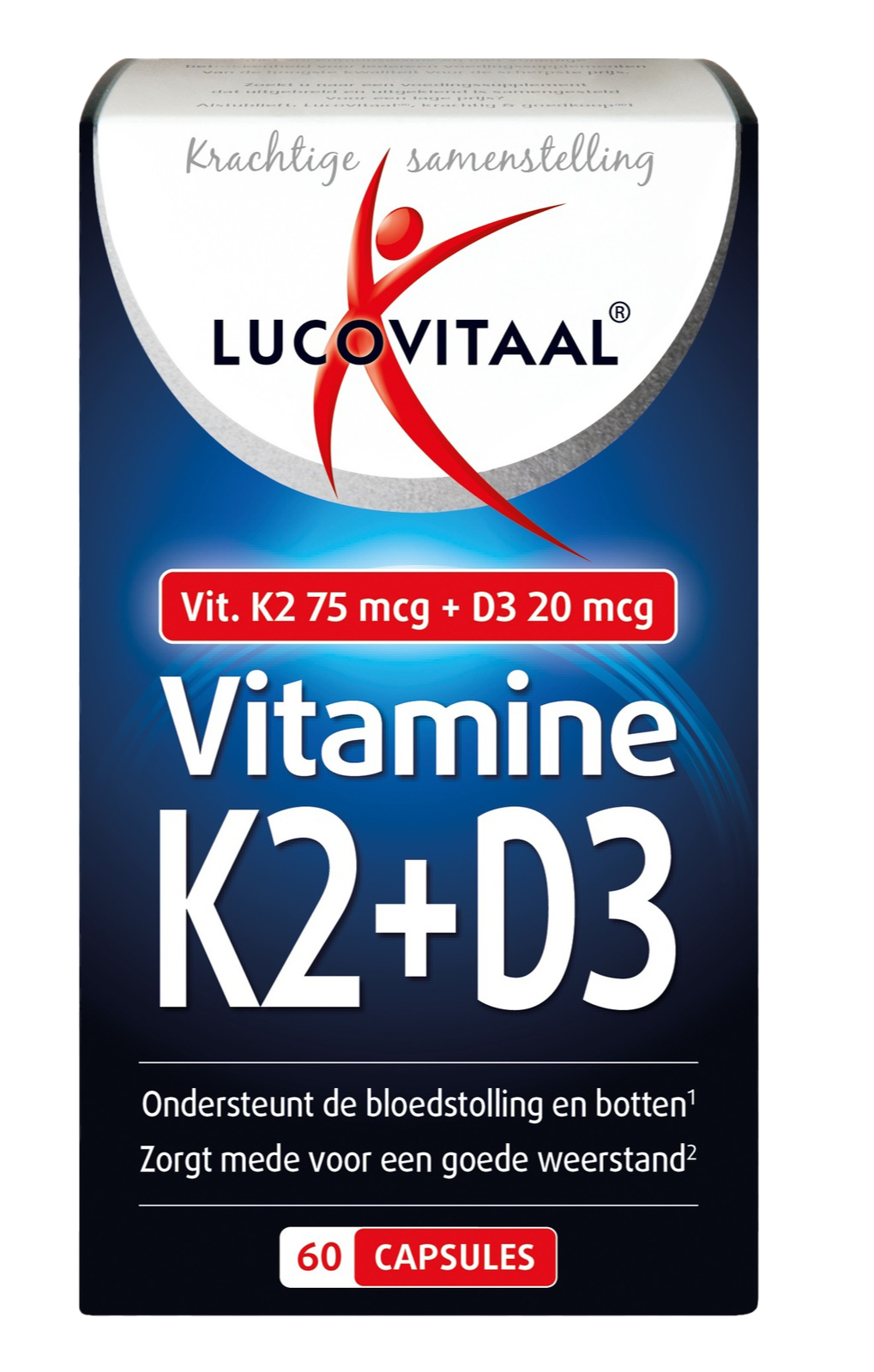 Lucovitaal Vitamine K2 + D3 Capsules