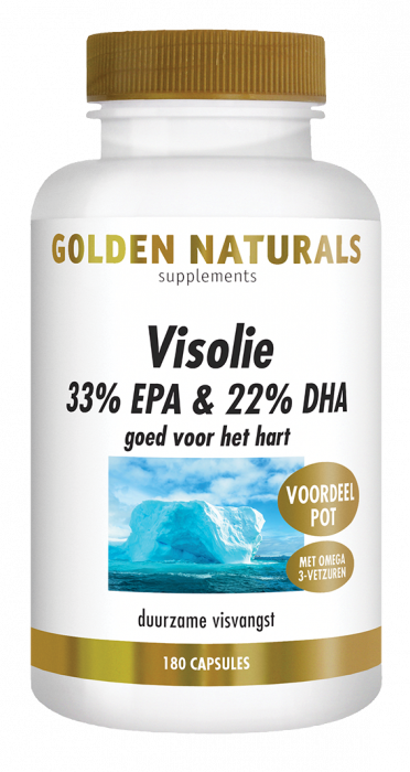 Golden Naturals Visolie 33% EPA & 22% DHA Capsules