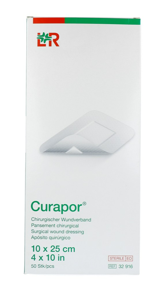 Lohmann & Rauscher Curapor Wondverband 10x25cm