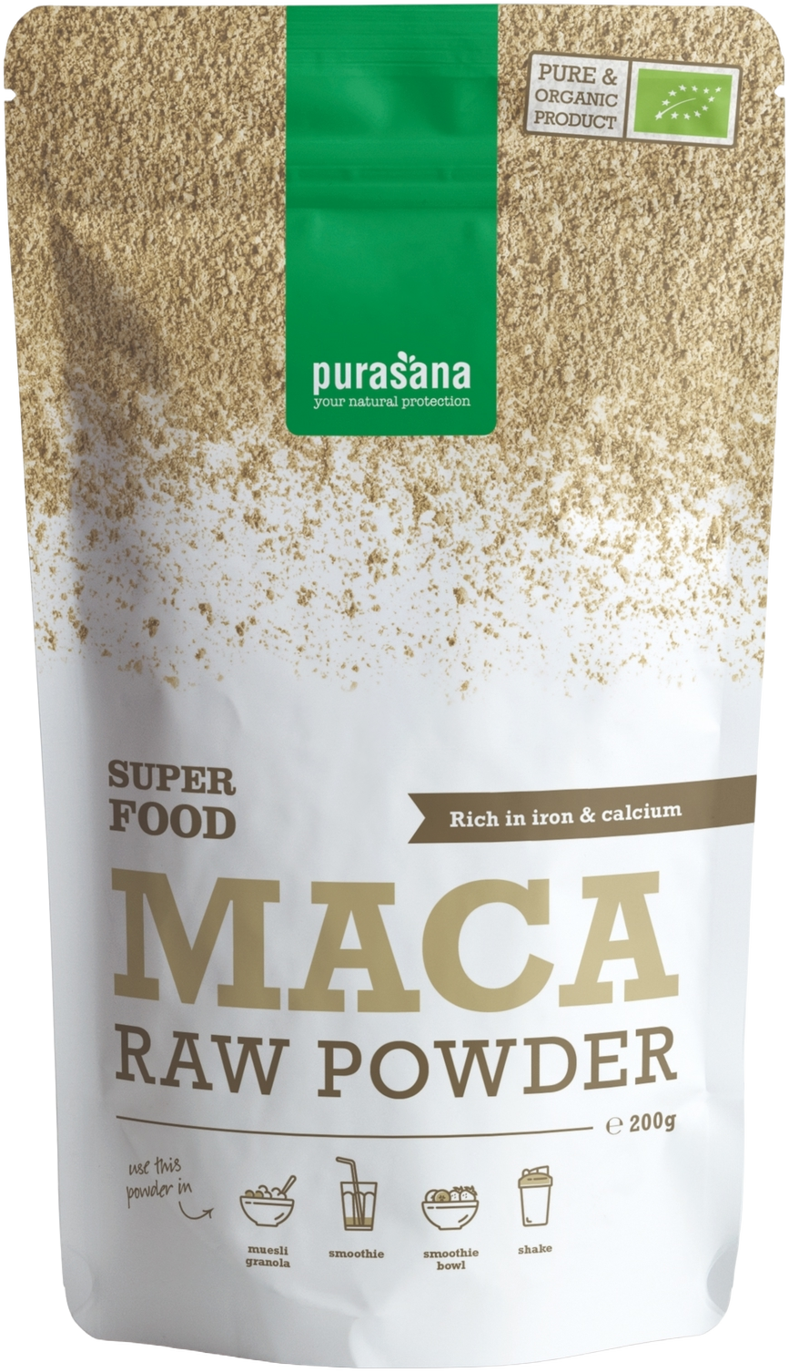 Purasana Vegan Maca Raw Powder
