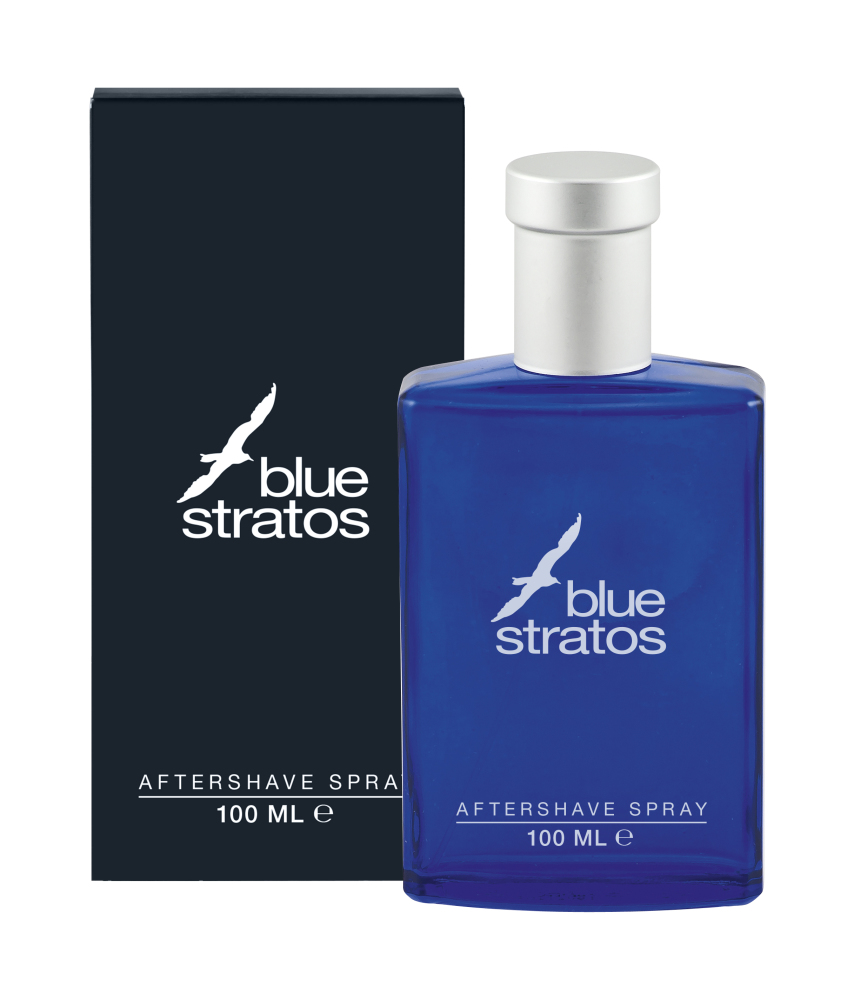 Blue Stratos Aftershave Spray