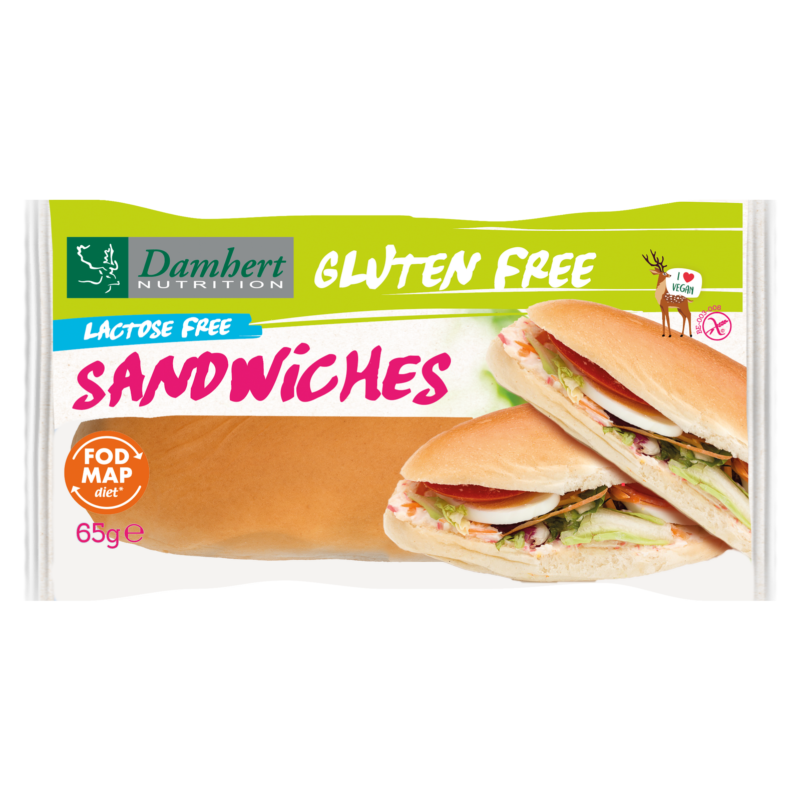 Damhert Glutenfree Sandwiches