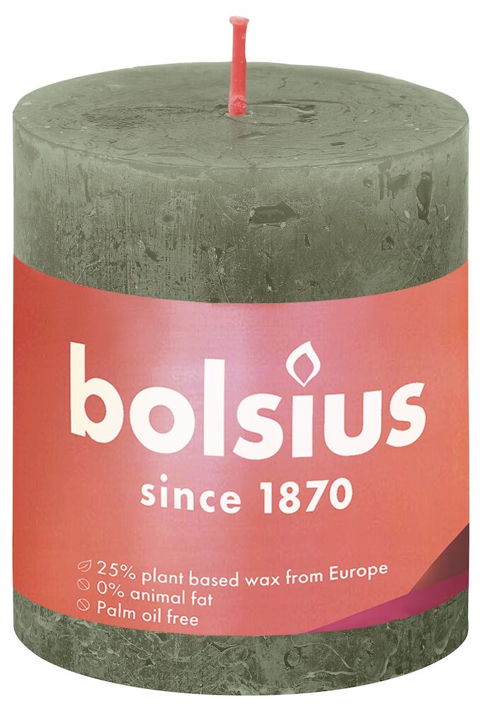 Bolsius Stompkaars Olive 80/68