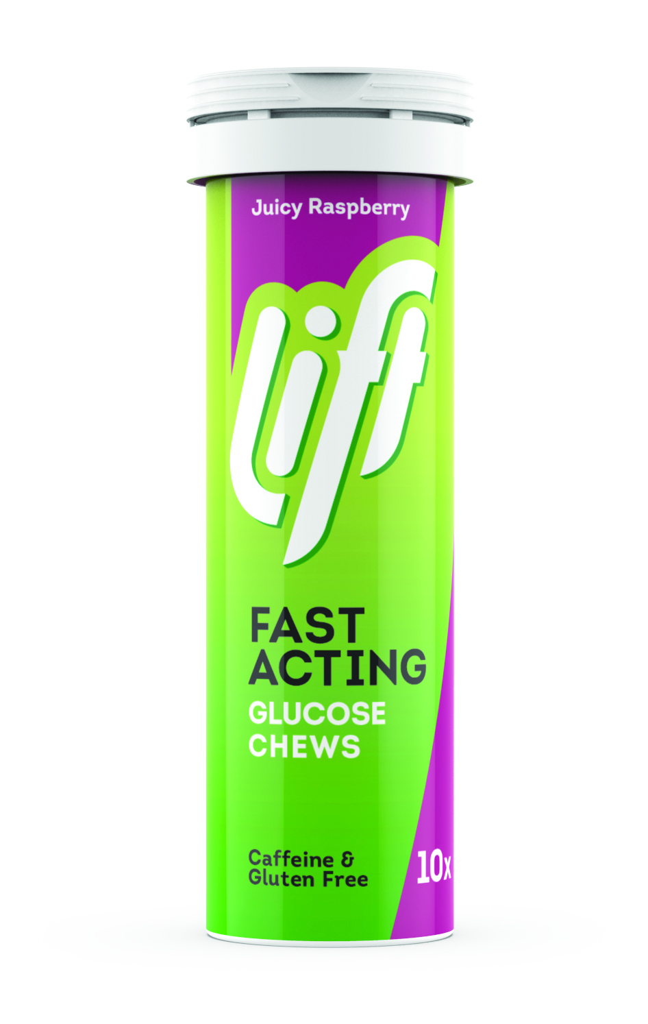 Lift Fast Acting Glucose Kauwtabletten - Framboos