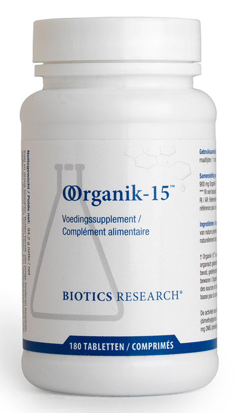 Biotics Oorganik-15 Tabletten