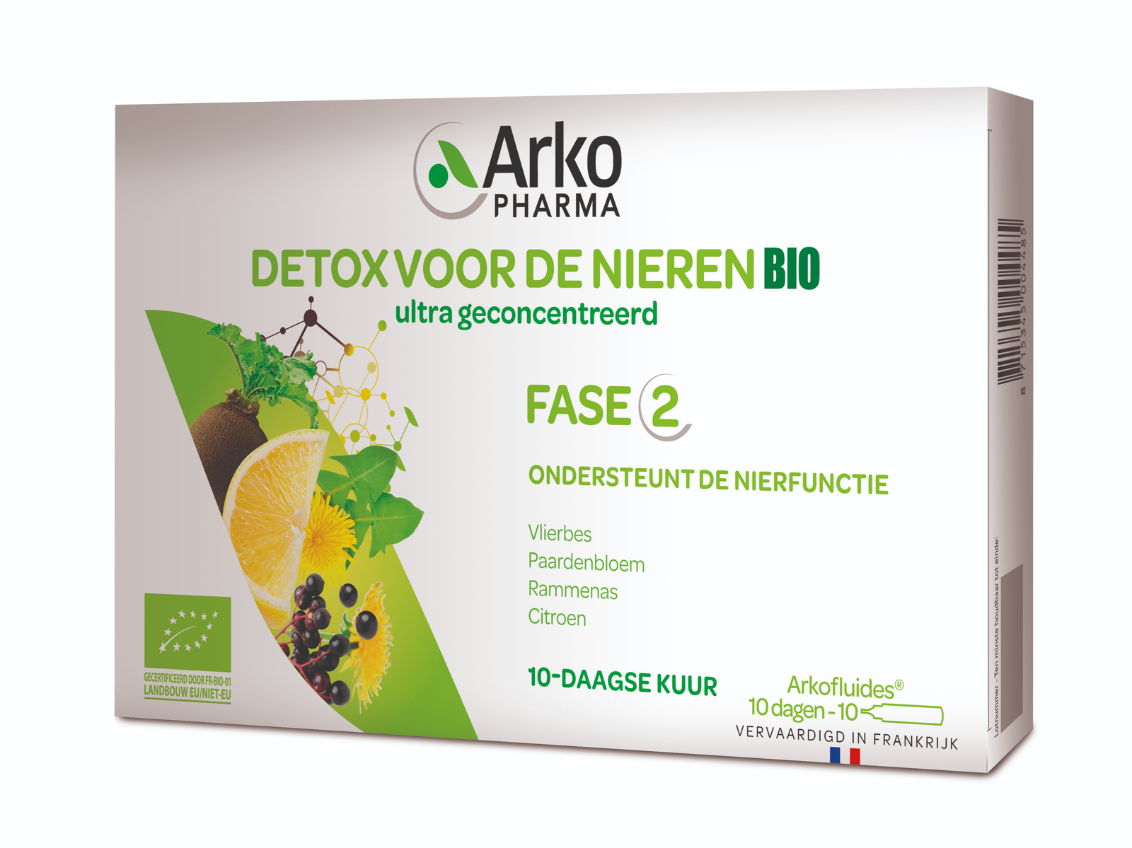 Arkopharma Detox voor de Nieren Bio Drinkampullen
