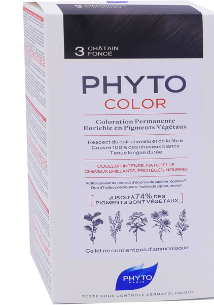Phyto Color 3 Châtain Foncé
