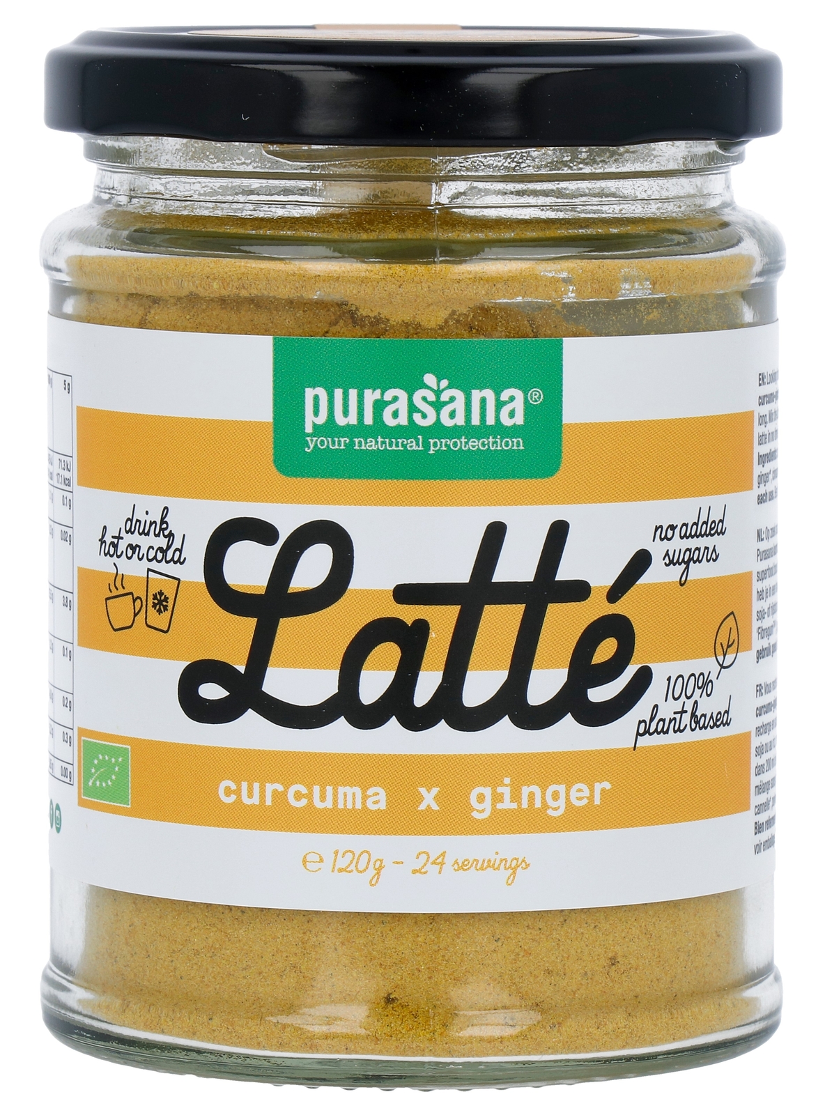Purasana Latté Curcuma & Ginger