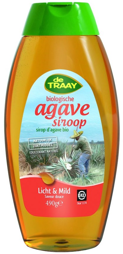 De Traay Agavesiroop Licht & Mild Biologisch