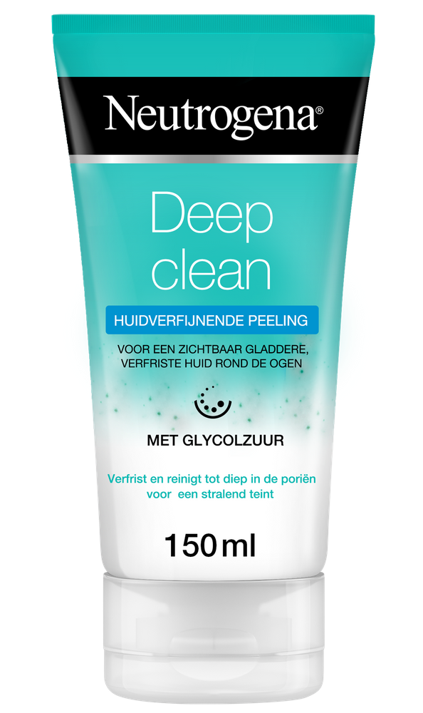 Neutrogena Deep Clean Huidverfijnende Peeling - met glycolzuur