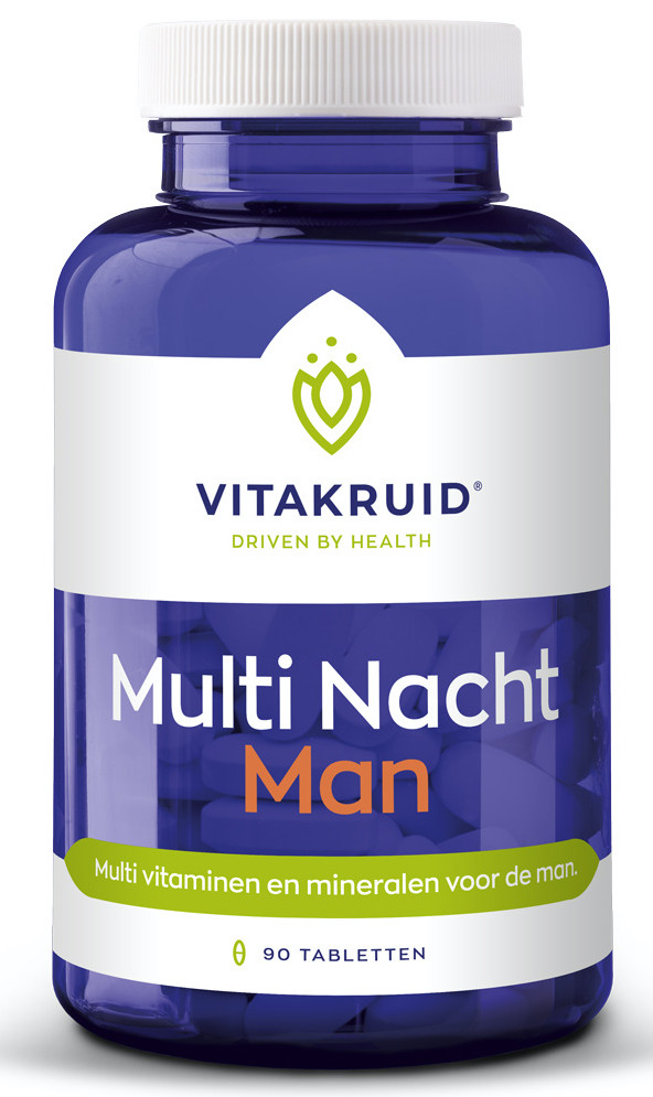 Vitakruid Multi Nacht Man 100% Vegan 90