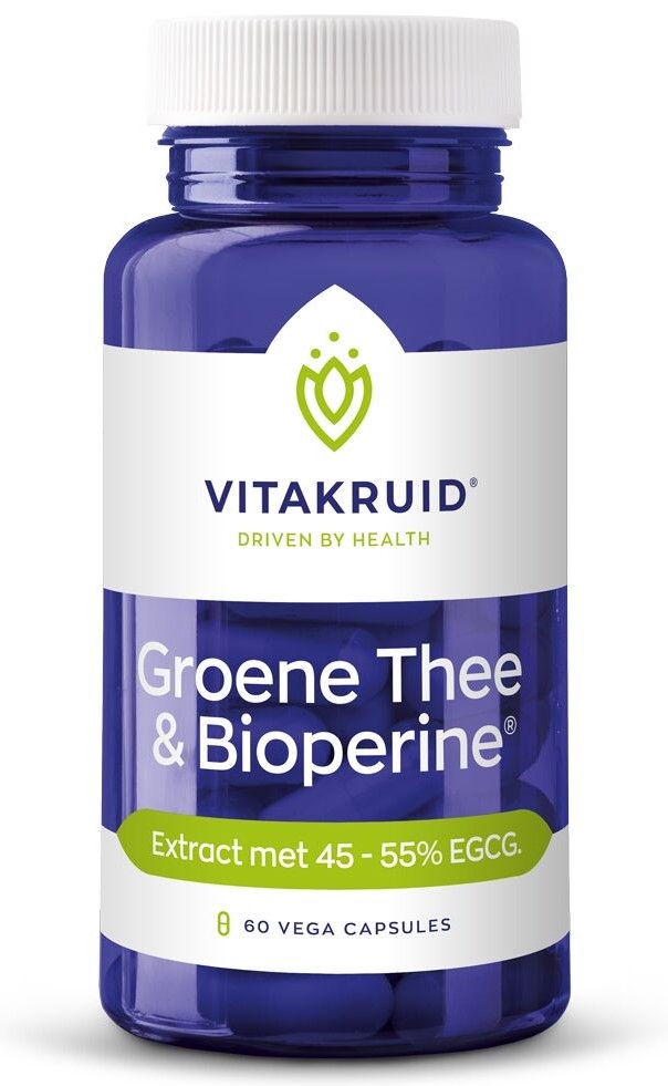 Vitakruid Groene Thee & Bioperine®  >50% EGCG >80% catechines