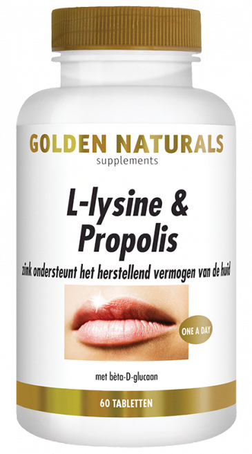 Golden Naturals L-lysine & Propolis Tabletten