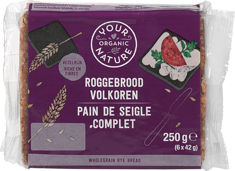 Your Organic Nature Volkoren Roggebrood