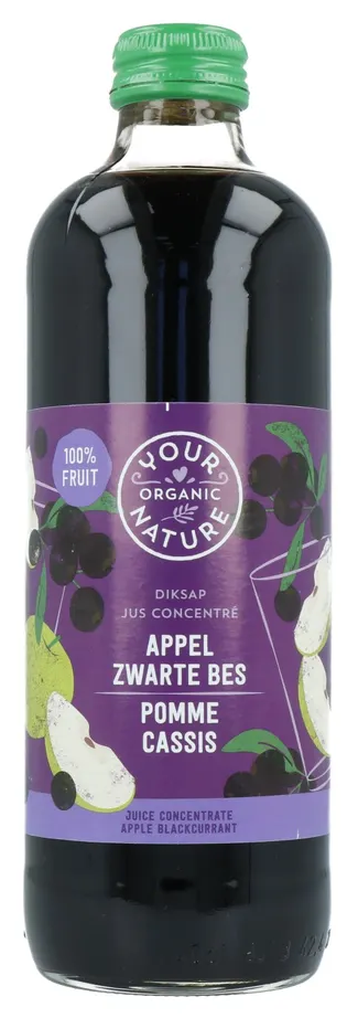Your Organic Nature Appel Zwarte Bes Diksap