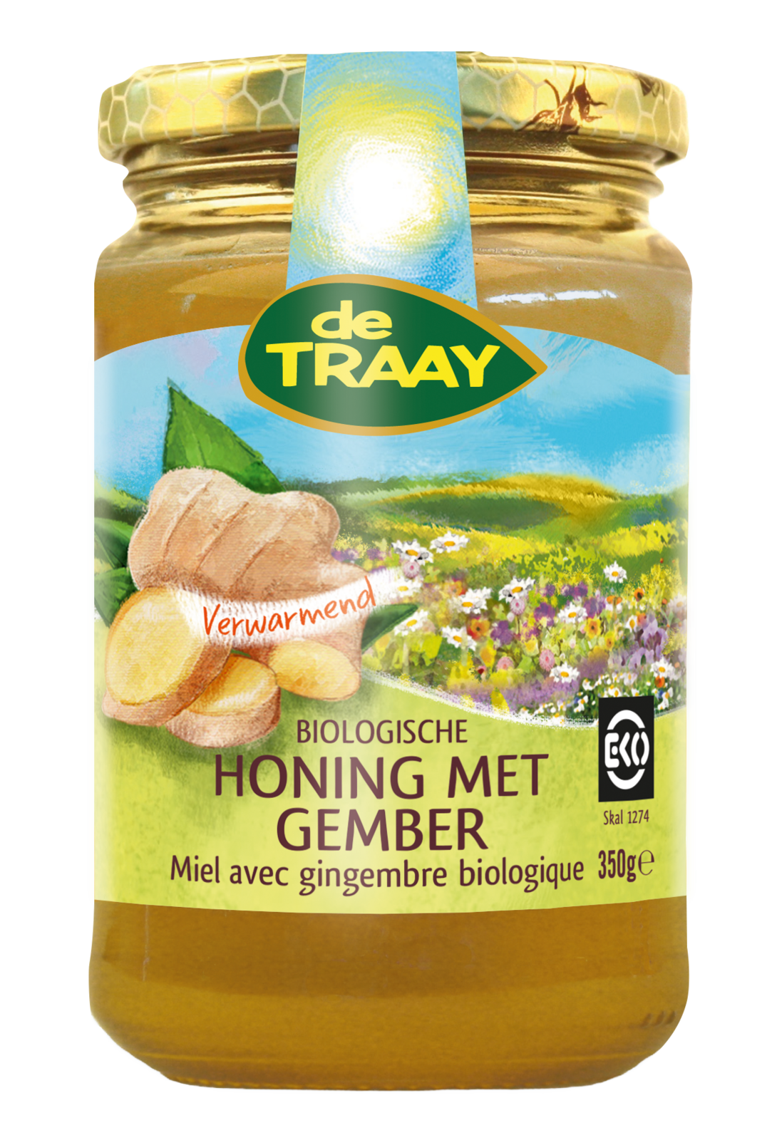 De Traay Honing met Gember Biologisch