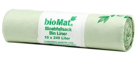 Biomat Composteerbare Containerzakken 240L
