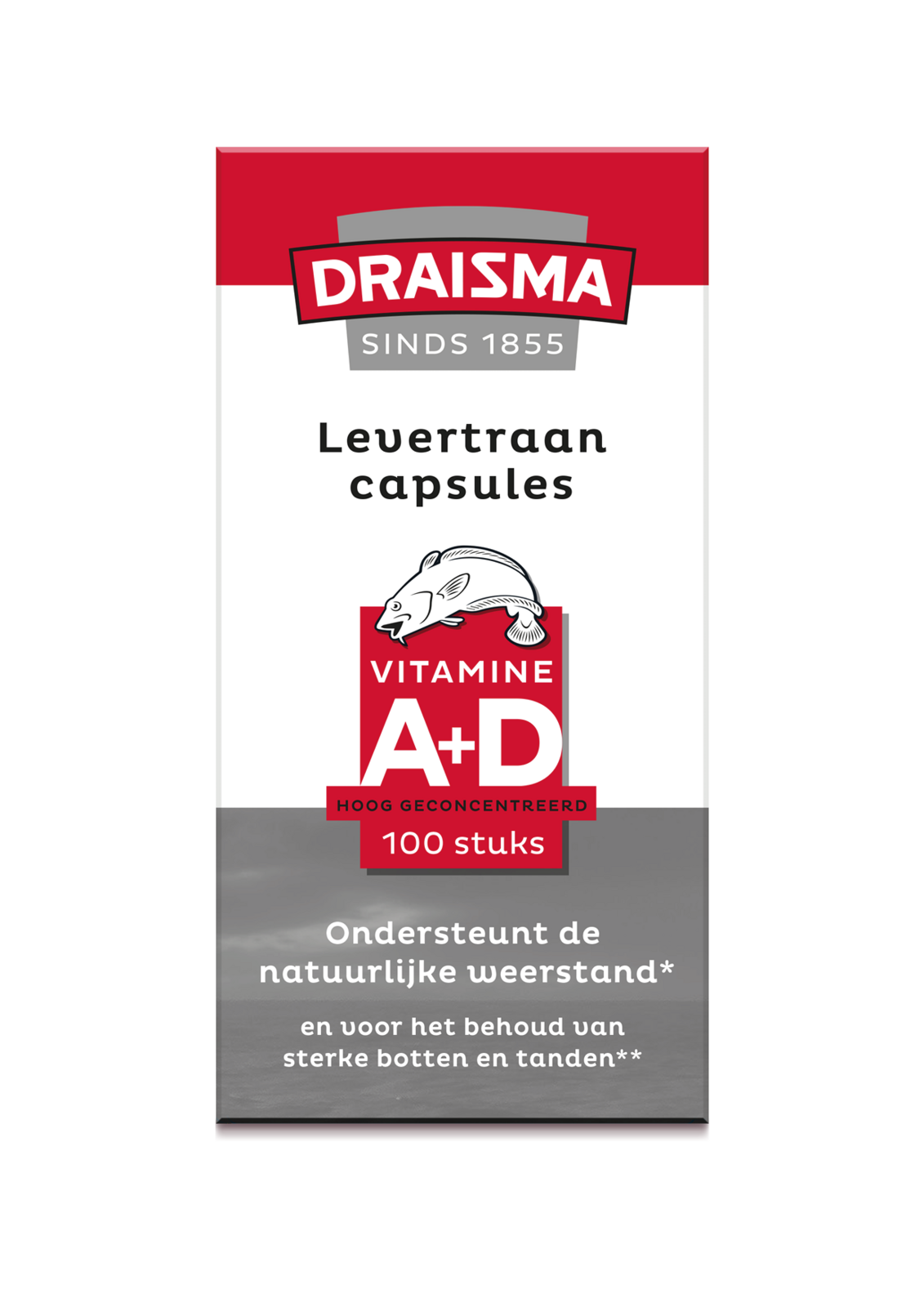 Draisma Vitamine A + D Levertraancapsules