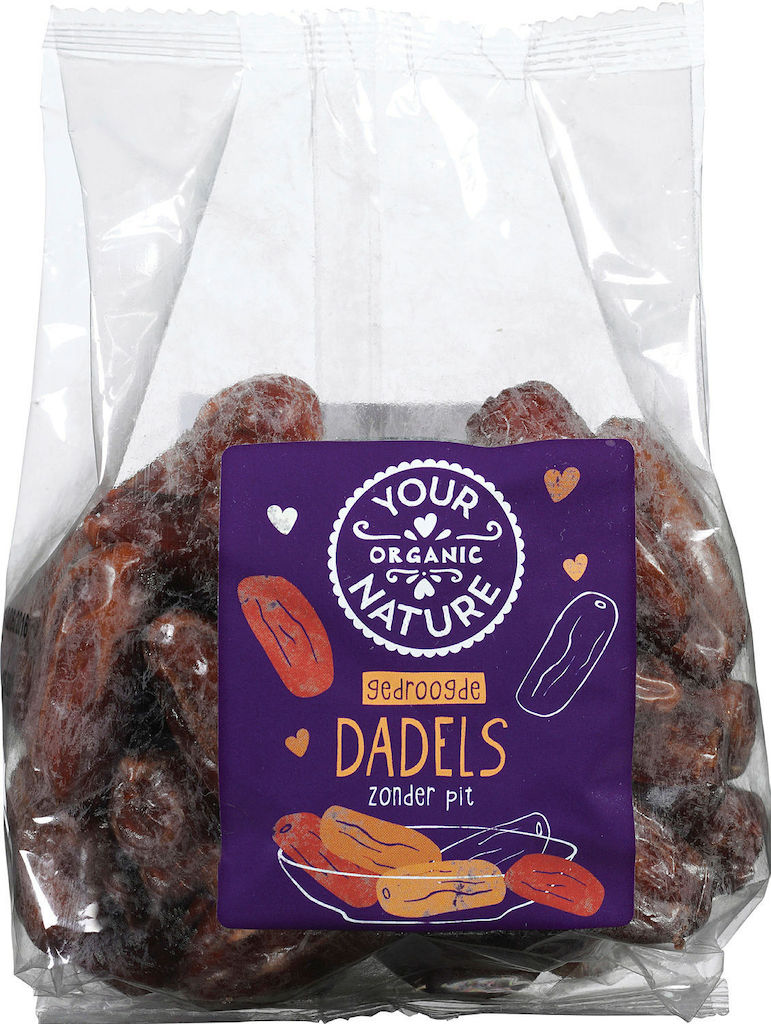 Your Organic Nature Gedroogde Dadels Zonder Pit