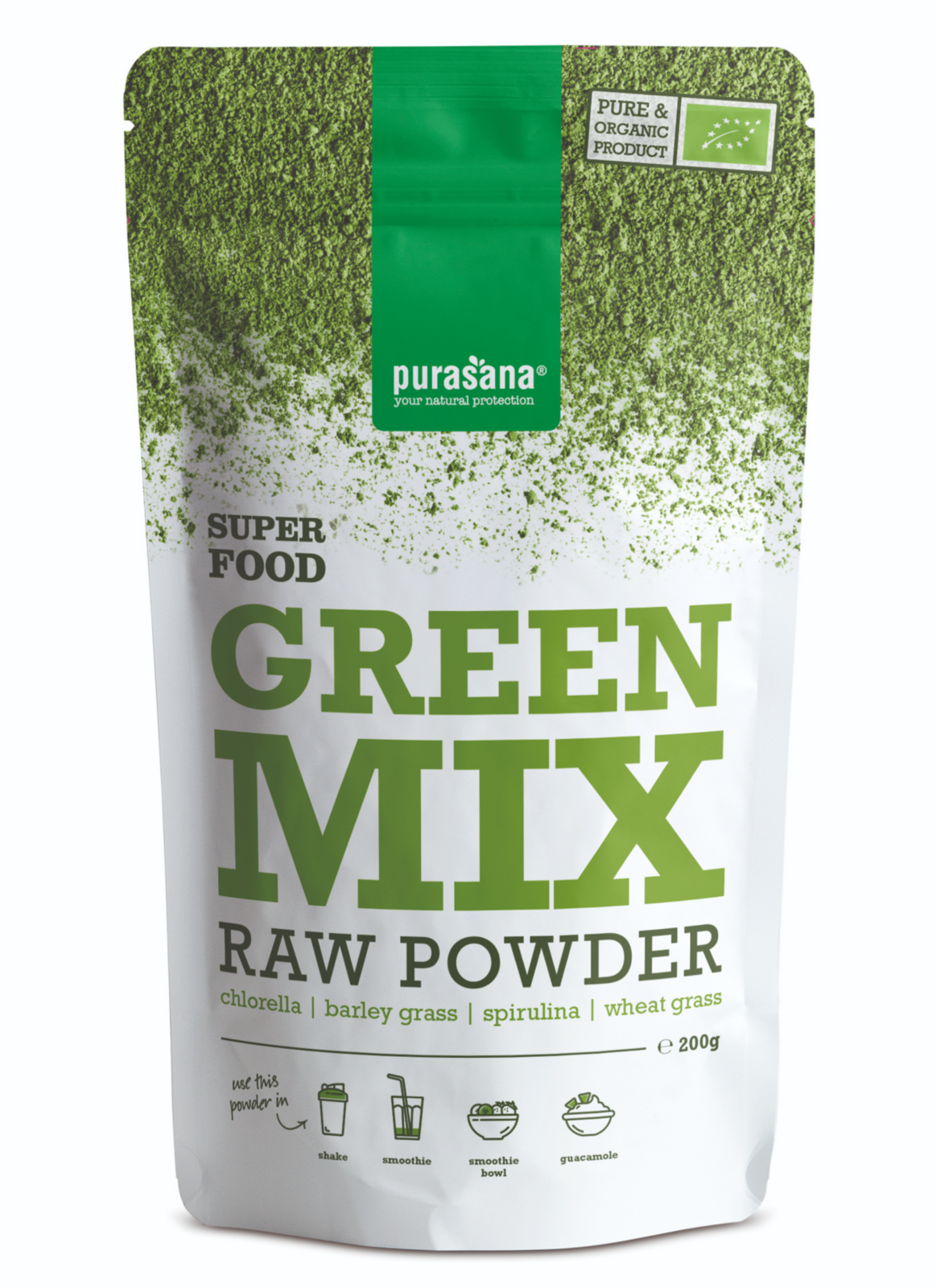Purasana Vegan Green Mix Poeder