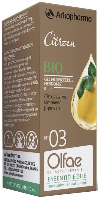 Arkopharma Olfae Citroen Bio Nr 3