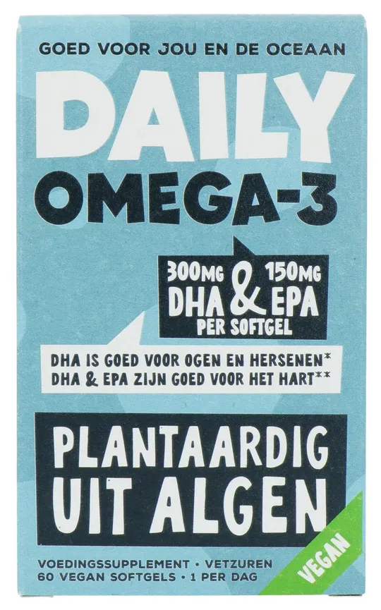 Daily Omega-3 DHA & EPA Vegan Softgels
