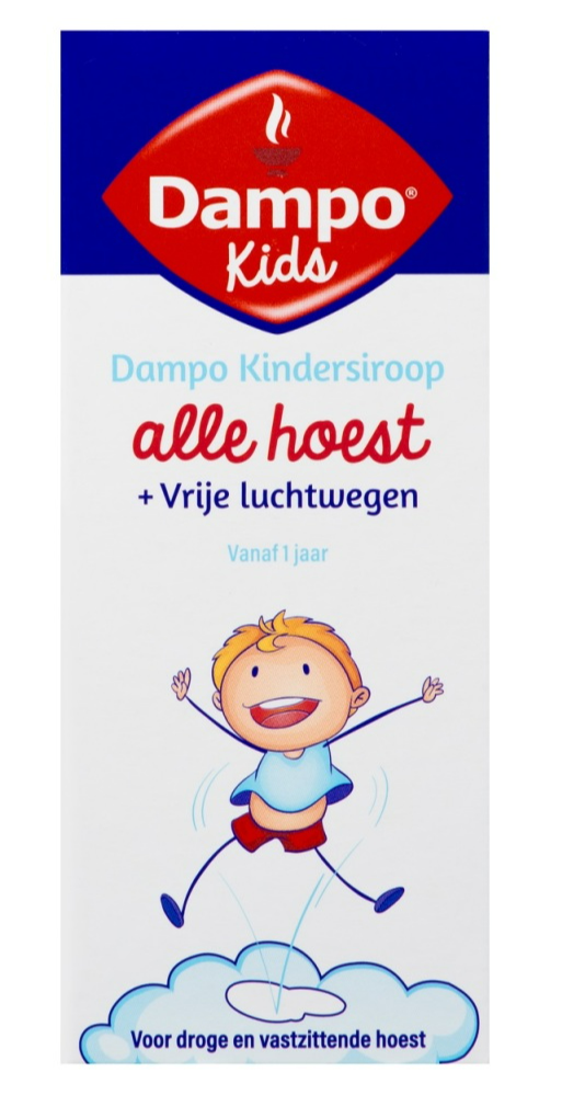 Dampo Kindersiroop Alle Hoest + Vrije Luchtwegen