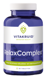 Vitakruid RelaxComplex oa Magnesium Tauraat & Vitamine D3