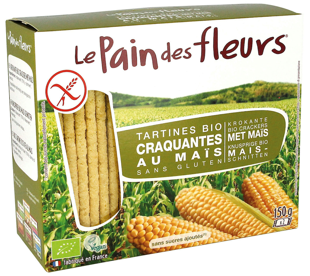 Le Pain Des Fleurs Crackers Maïs