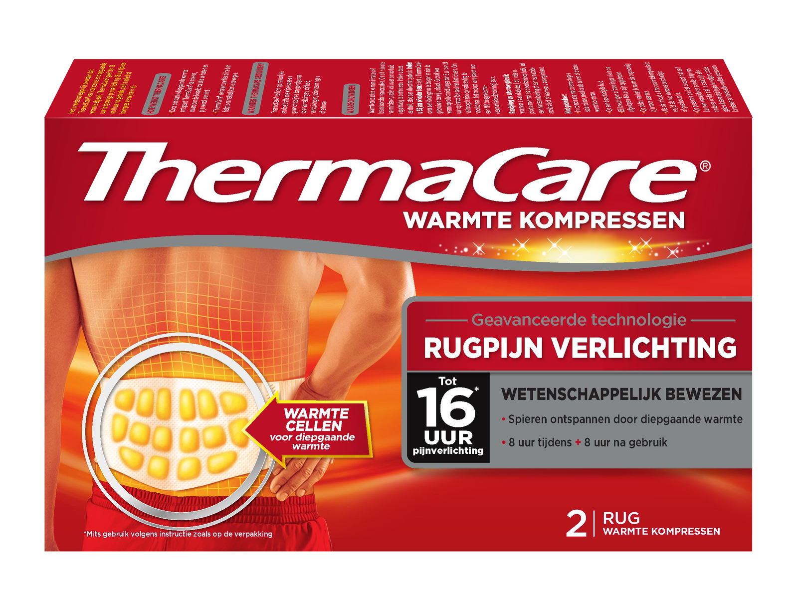 ThermaCare Warmte Kompressen Rugpijnverlichting