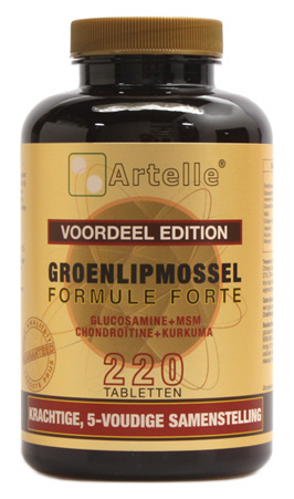 Artelle Groenlipmossel Formule Forte Tabletten