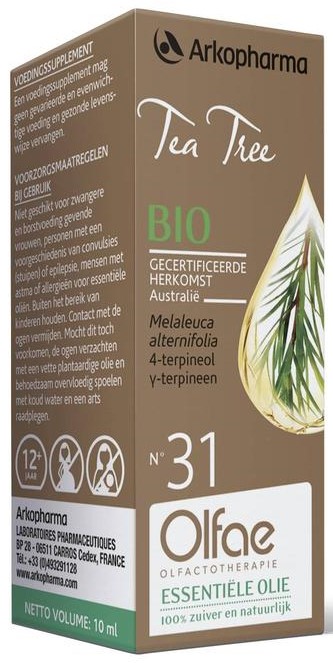 Arkopharma Olfae Tea Tree Olie Nr 31
