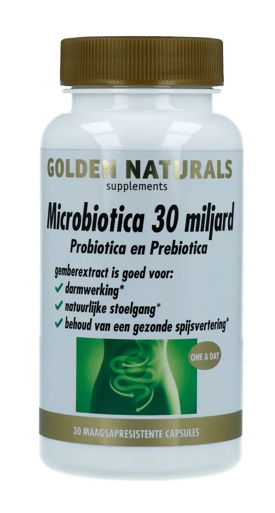 Golden Naturals Microbiotica 30 Miljard Capsules