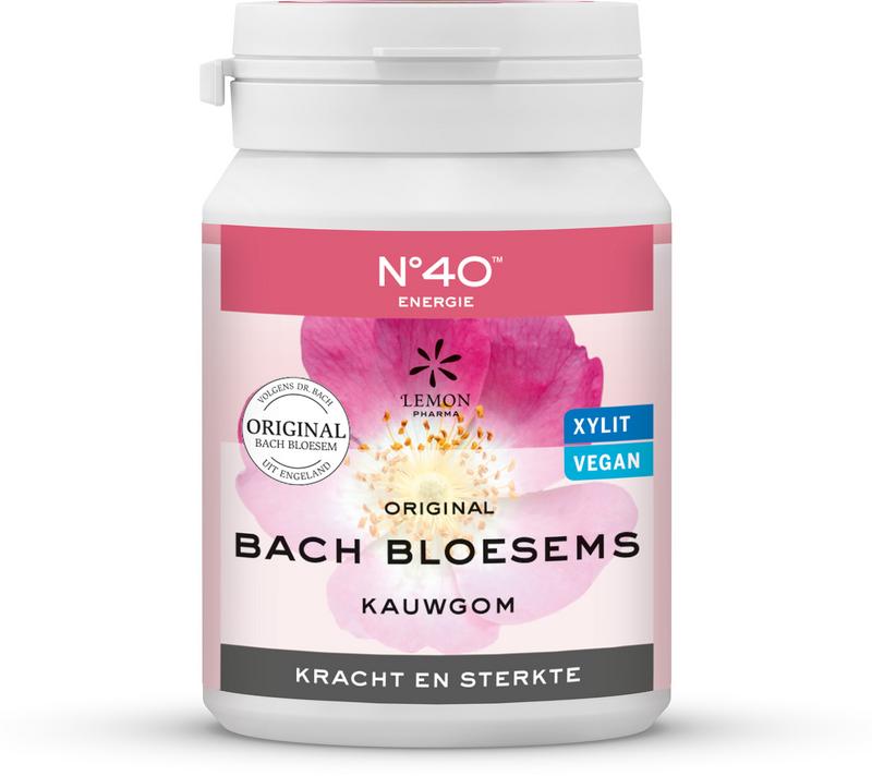 Lemon Pharma Bach Bloesem Kauwgom No40 Energie