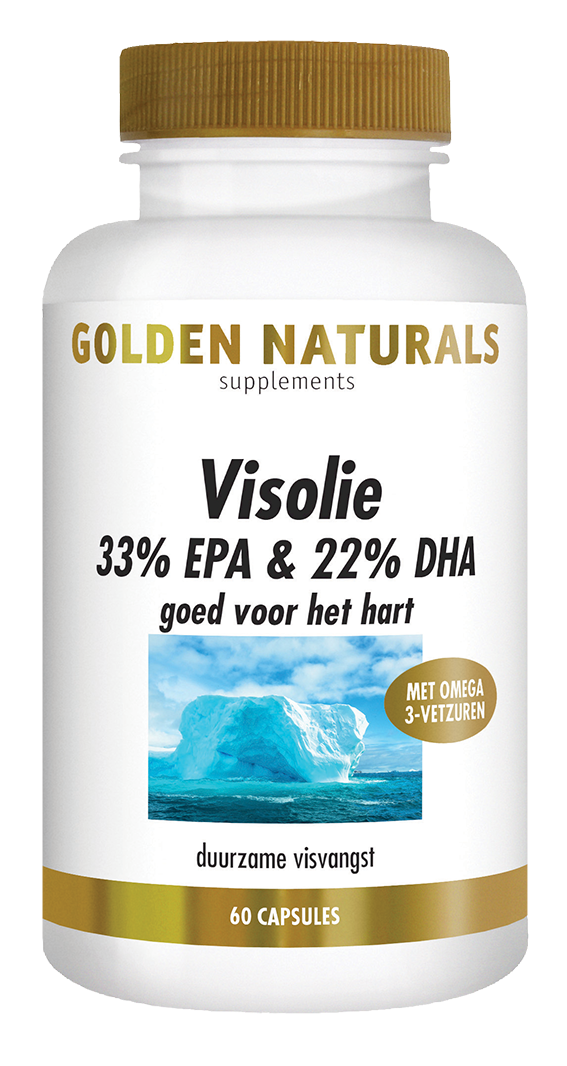 Golden Naturals Visolie 33% EPA & 22% DHA Capsules